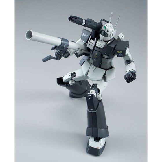PRE-ORDER : MG 1/100 RGC-80 GM CANNON (WHITE DINGOS COLOR) PLASTIC MODEL