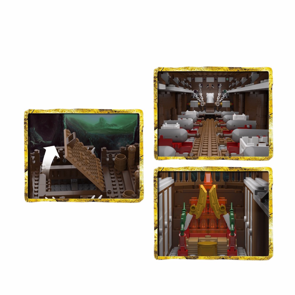 Lepin 16016 Pirates of the Carribean Flying Dutchman 3652pcs