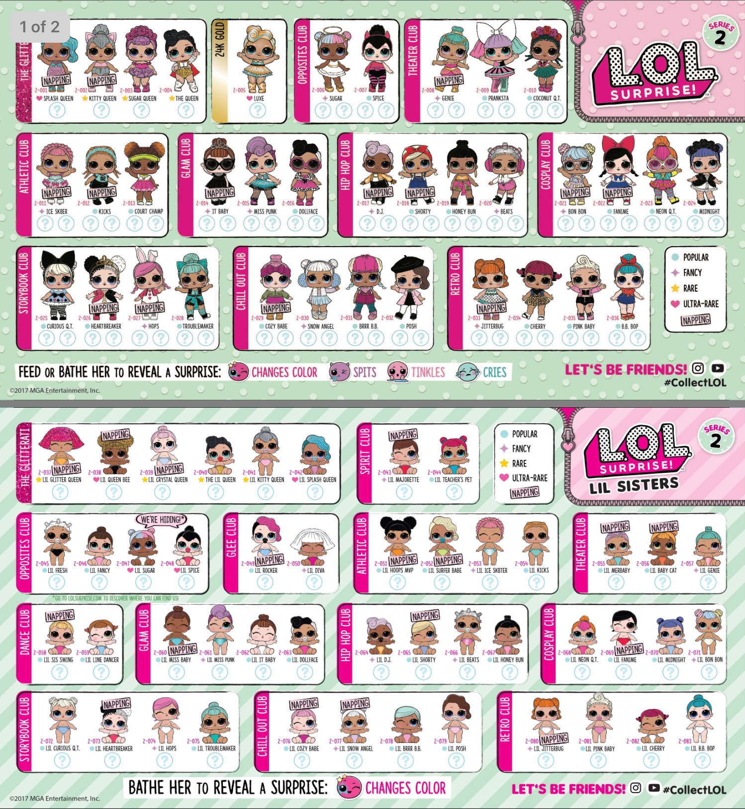 Surprise Egg L.Q.L Surprise Series 2 Let’s Be Friends