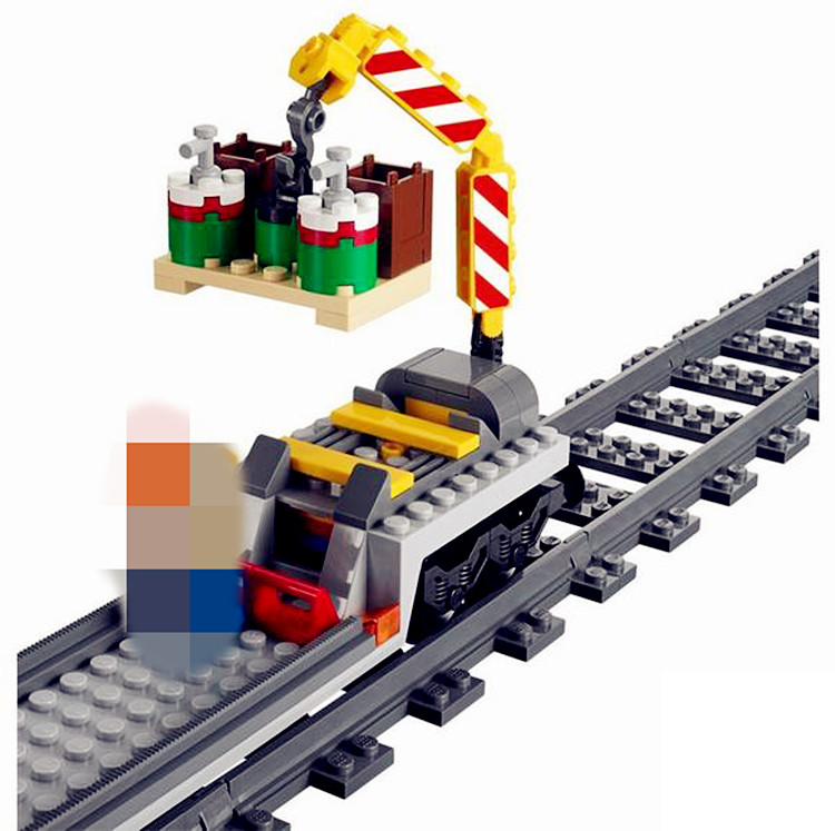 Lepin 02039 Red Cargo Train 898pcs