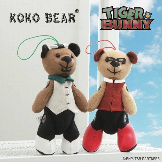 PRE-ORDER : TIGER & BUNNY KOKOBEAR Charm