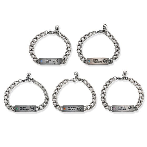 PRE-ORDER : My Hero Academia Plate Bracelet (5 types in total)