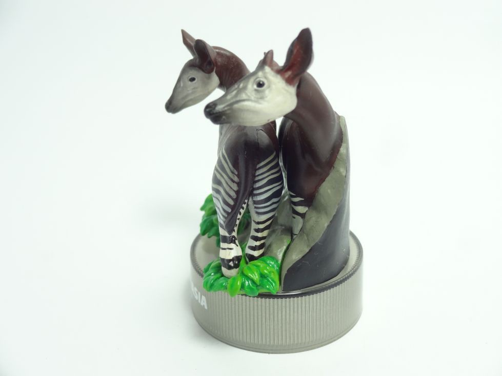 งานฝา กาชาปอง Yokohama Zoo Zoorasia Lunch Jungle Cracker Bottle Cap Trading Figure Collection by Kaiyodo (Set of 9)