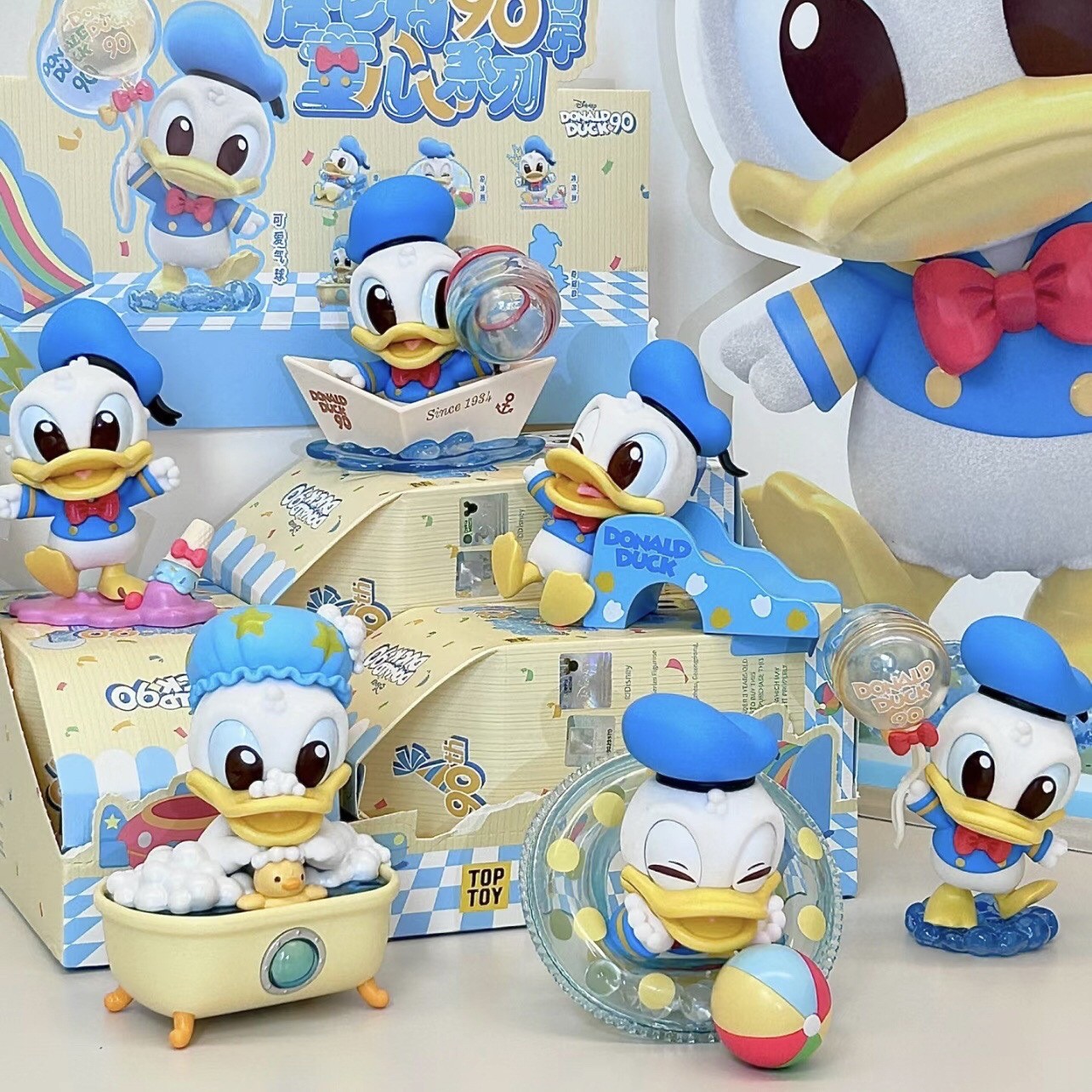 โมเดล ได้ 1 ตัว | Disney - Donald Duck 90th Anniversary Series by Top Toy