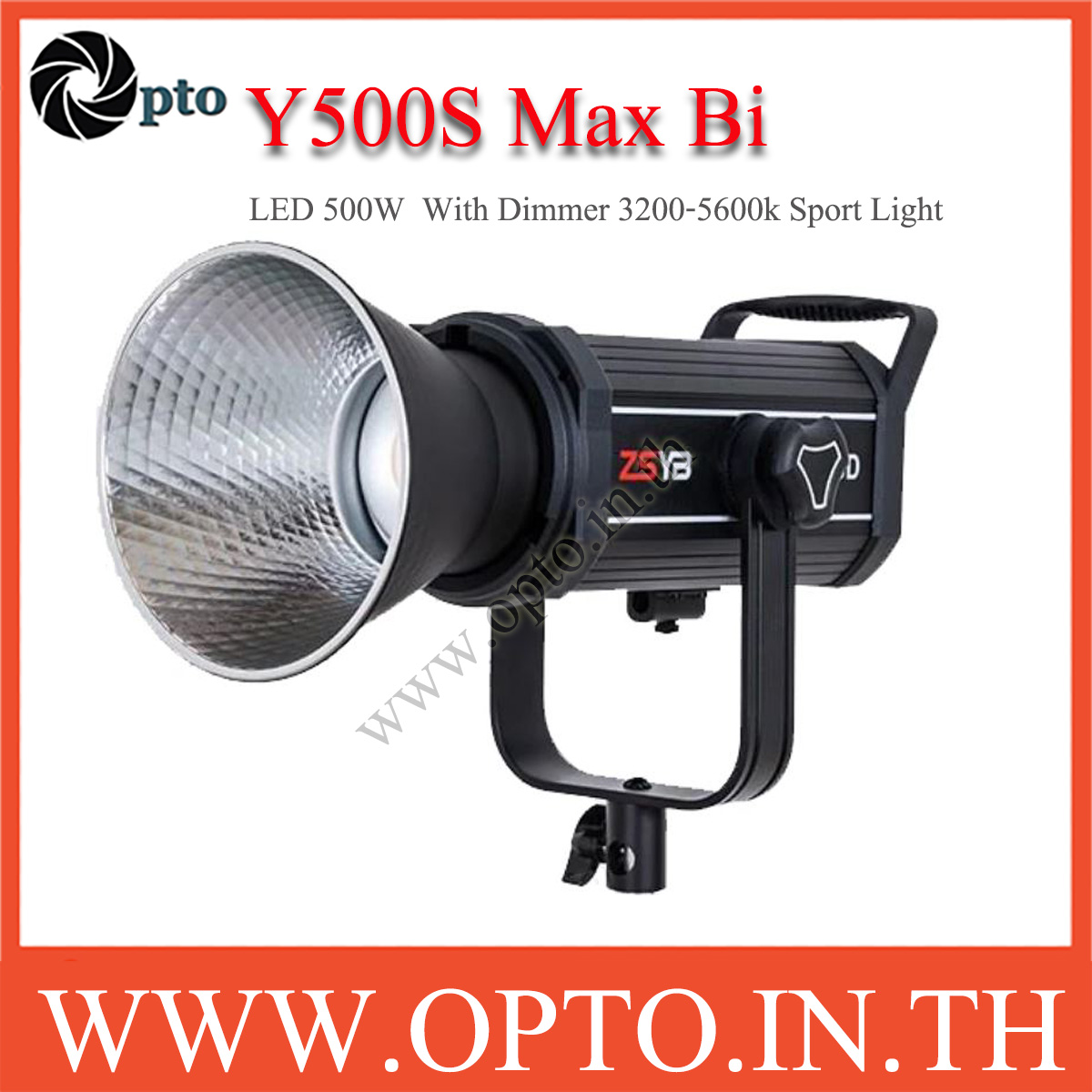 Y500S Max Bi 500W LED With Dimmer 3200-5600k Sport Light ไฟLEDสปอร์ตไลท์สำหรับถ่ายวีดีโอ