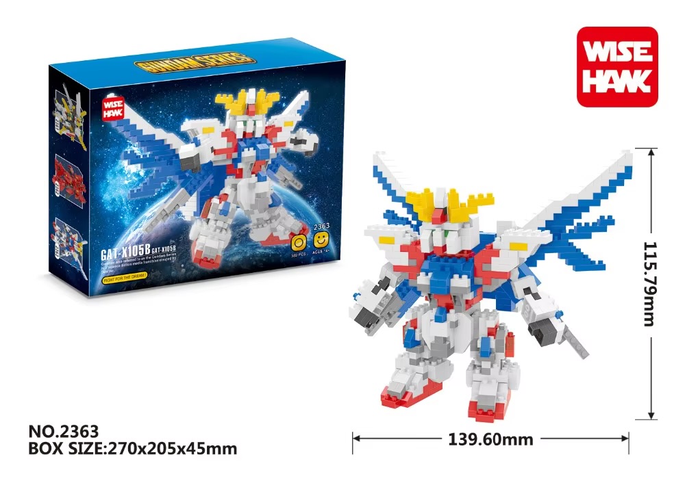 Wise Hawk 2358 - 2363 Gundam Series