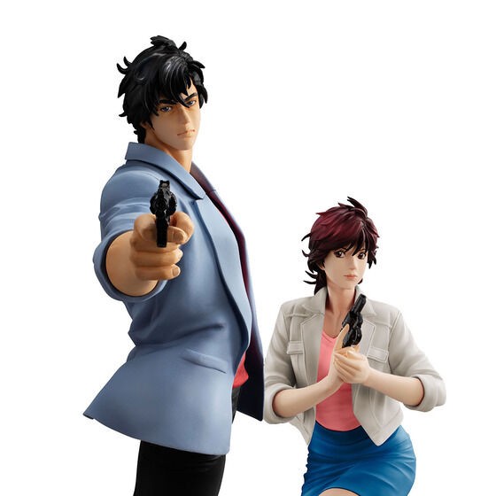 PRE-ORDER : G.E.M. Series City Hunter Angel Dust Ryo Saeba & Kaori Makimura