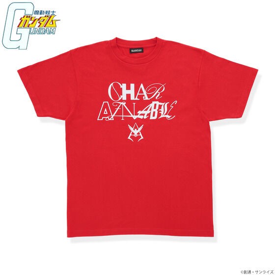 PRE-ORDER : Mobile Suit Gundam Char Aznable / Quattro Bajeena Series T-shirt 2