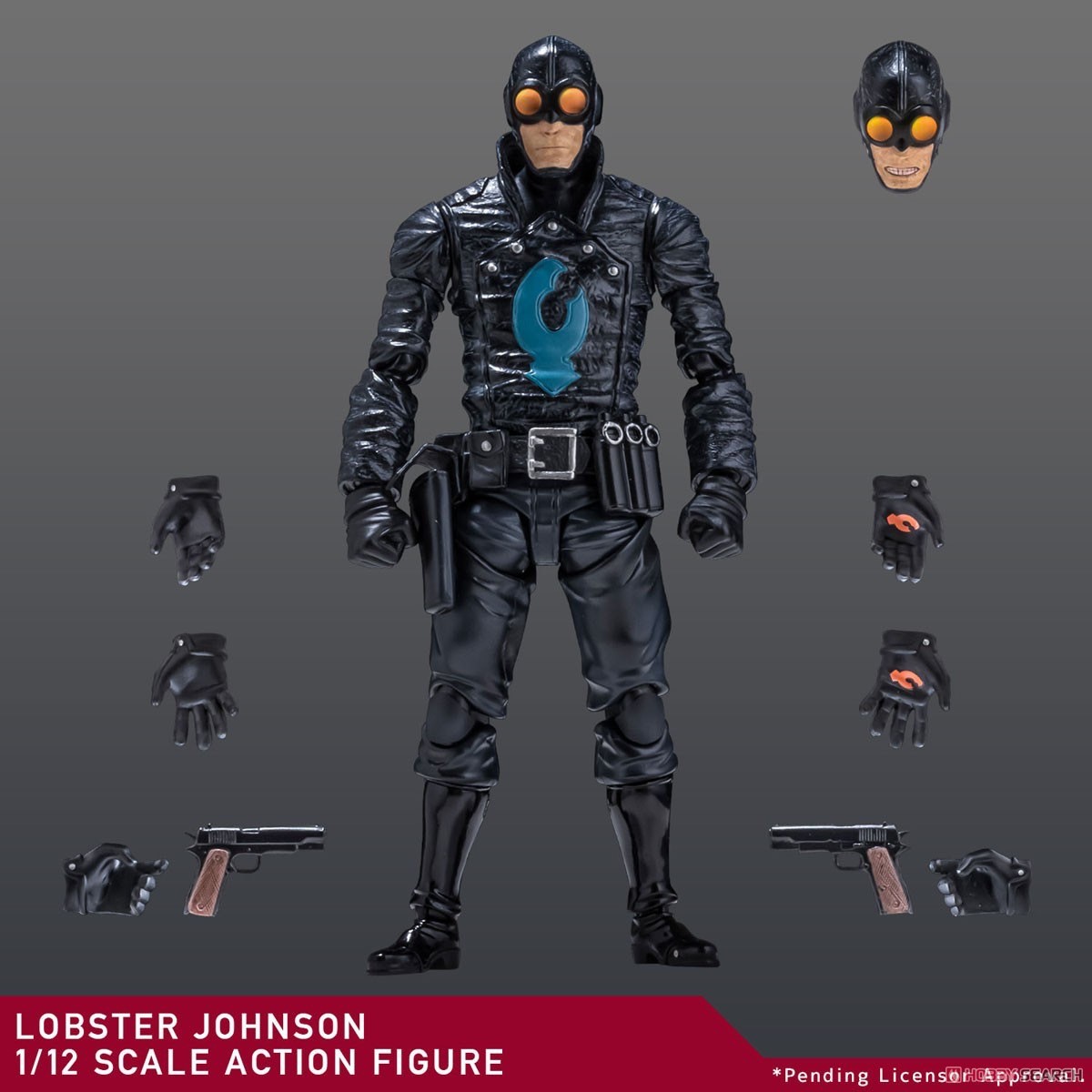 Pre-order : 1/12 Scale Hellboy Lobster Johnson Action Figure by 1000Toys