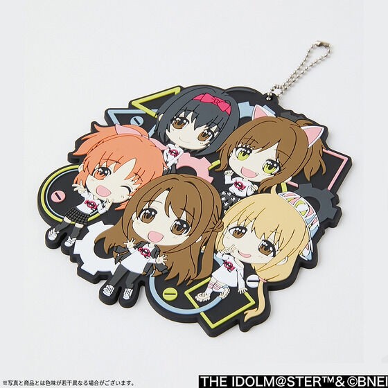 PRE-ORDER : The Idolmaster Cinderella Girls x R4G 2nd (C5) Rubber Strap Set