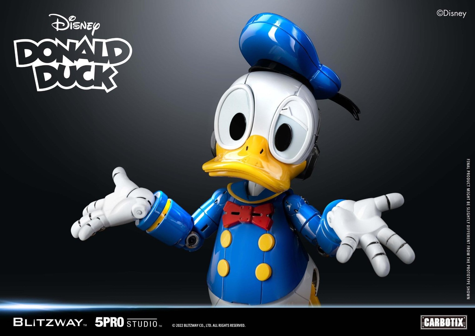 CARBOTIX Disney Characters Series Mickey Mouse / Donald Duck / Stitch by Blitzway x 5Pro Studio