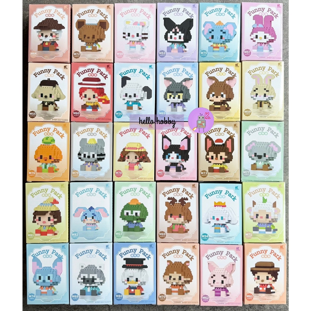M 53-82 Hit Sanrio & Disney Funny Park