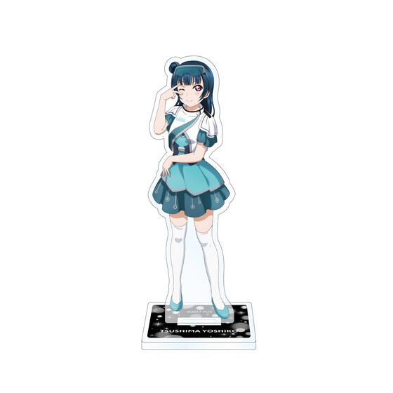 PRE-ORDER : Love Live! Sunshine !! Aqours Acrylic Figure Cyber Security Ver. [Premium Bandai Limited Set]