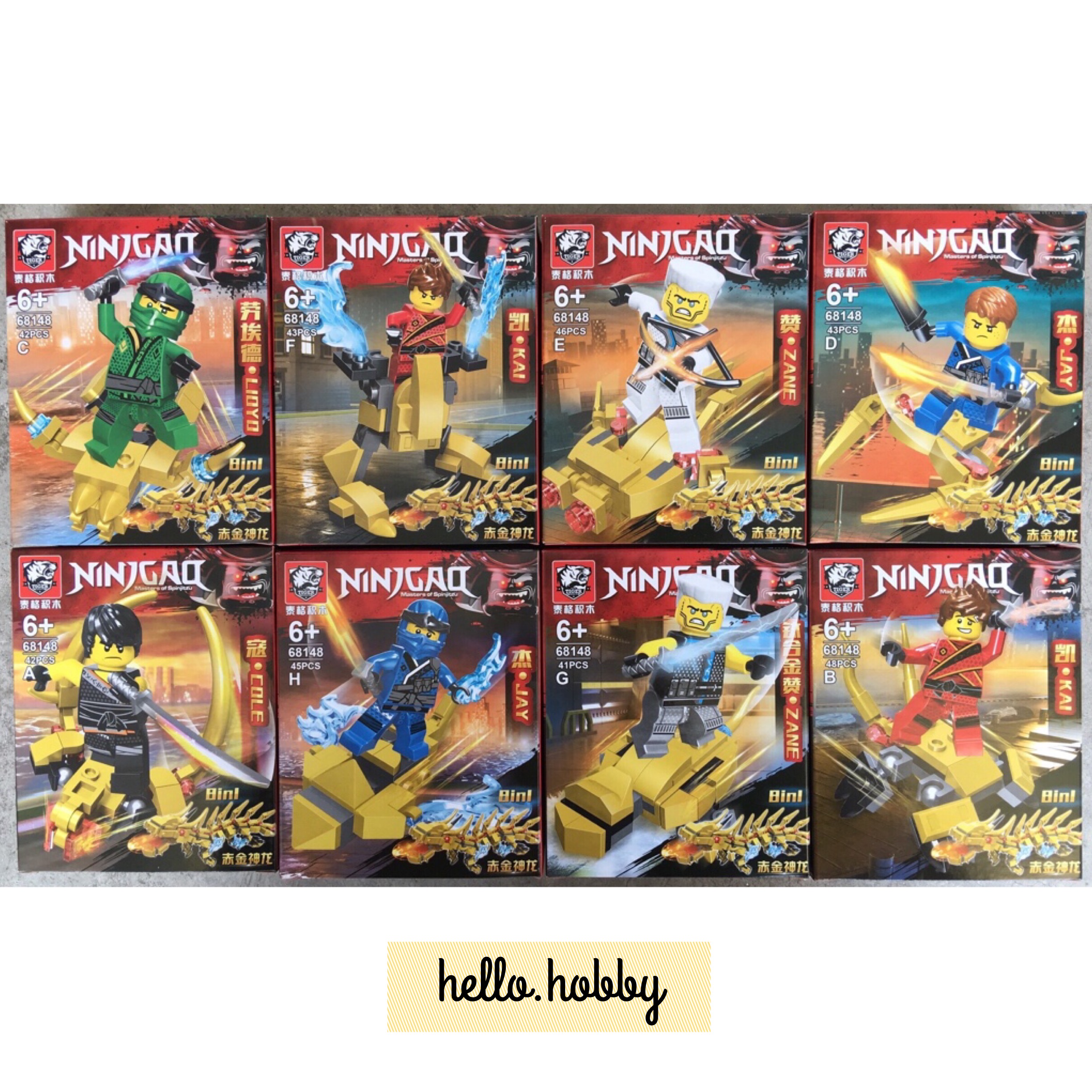 Tiger 68148 A-H Ninjago