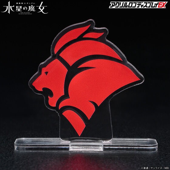 PRE-ORDER : Acrylic Logo Display EX Mobile Suit Gundam The Witch from Mercury Jetark Dormitory Mark