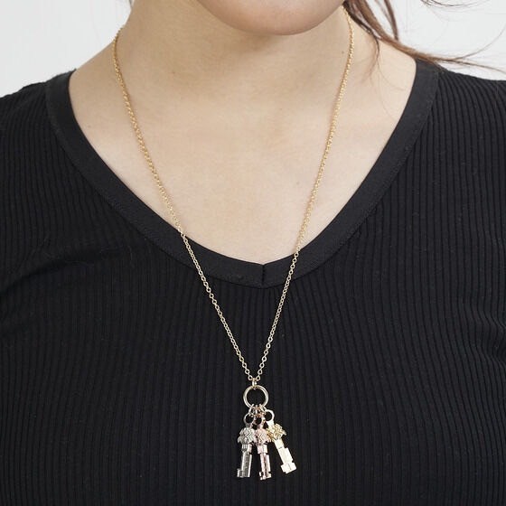 PRE-ORDER : Ohsama Sentai King-Ohger Jeramie Brasieri Key Motif Necklace