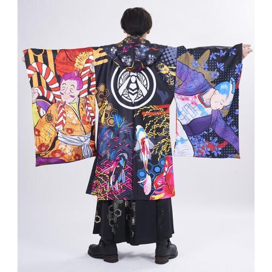 PRE-ORDER : Ohsama Sentai King-Ohger x h.NAOTO Kaguragi Dibousuki Kimono Style Jacket