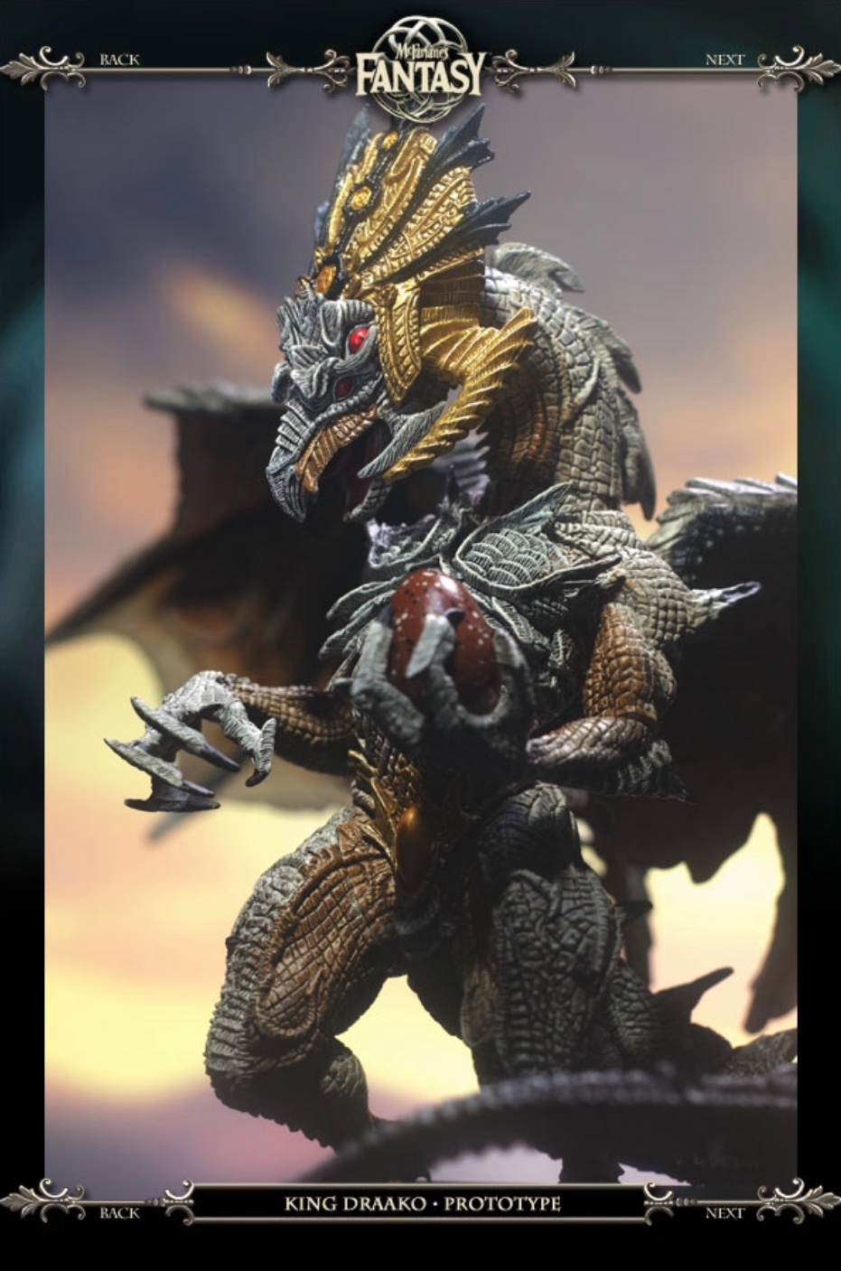 McFarlane’s Fantasy Series 1 - Legend of the Blade Hunters - King Draako