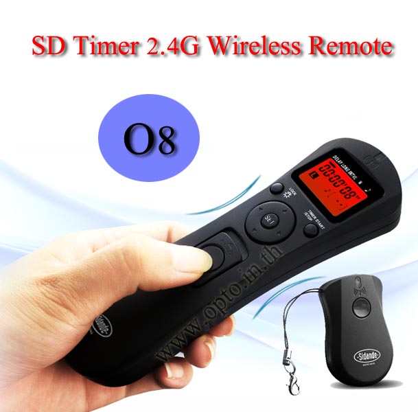 SD Wireless Timer Remote Time Lapse O8 For Olympus E1/E3/E10/E20