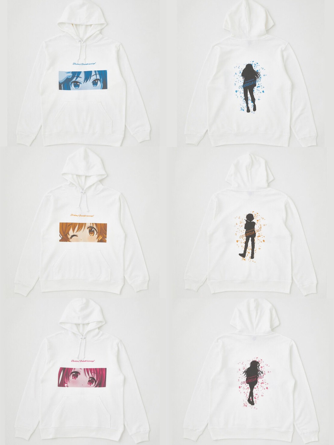 PRE-ORDER : The Idolmaster Cinderella Girls x R4G 4th Graphic Hoodie