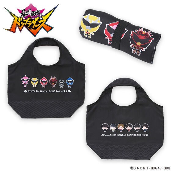 PRE-ORDER : Avataro Sentai Donbrothers Deformation Foldable Tote Bag
