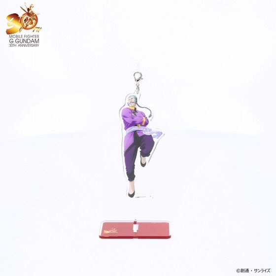 PRE-ORDER : Mobile Fighter G Gundam 30th Anniversary Illustration Swinging Acrylic Stand Character (9 types)