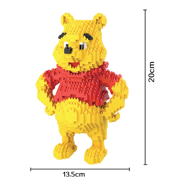 Hc Magic 9016 Disney Winnie The Pooh 1650pcs