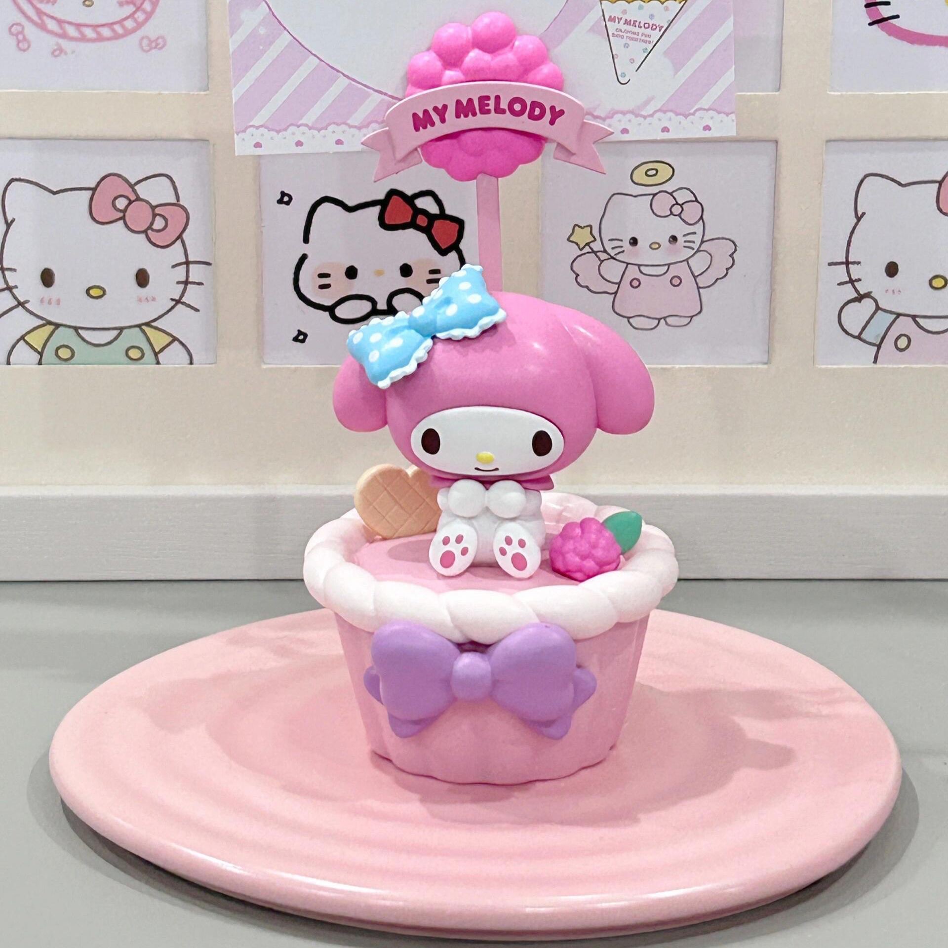 ที่เสียบการ์ด - Sanrio - Sanrio Family Dessert Series Card Holder