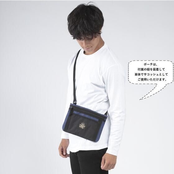 PRE-ORDER : Kamen Rider Geats OUTDOOR PRODUCTS BLACK LABEL Tote Rucksack (with Pouch)