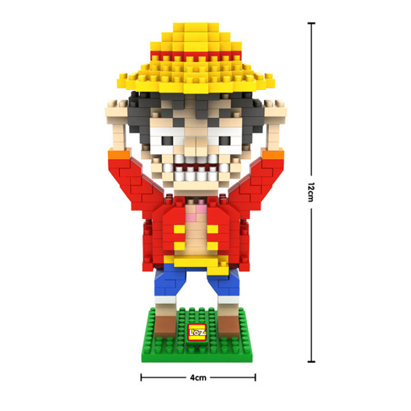 LOZ 9821 One Piece Luffy 360Pcs