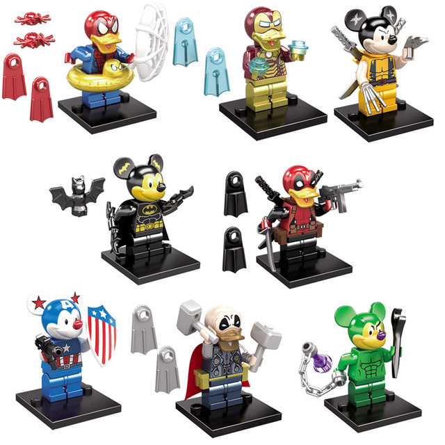 SY 670 1-8 Disney Super Heroes