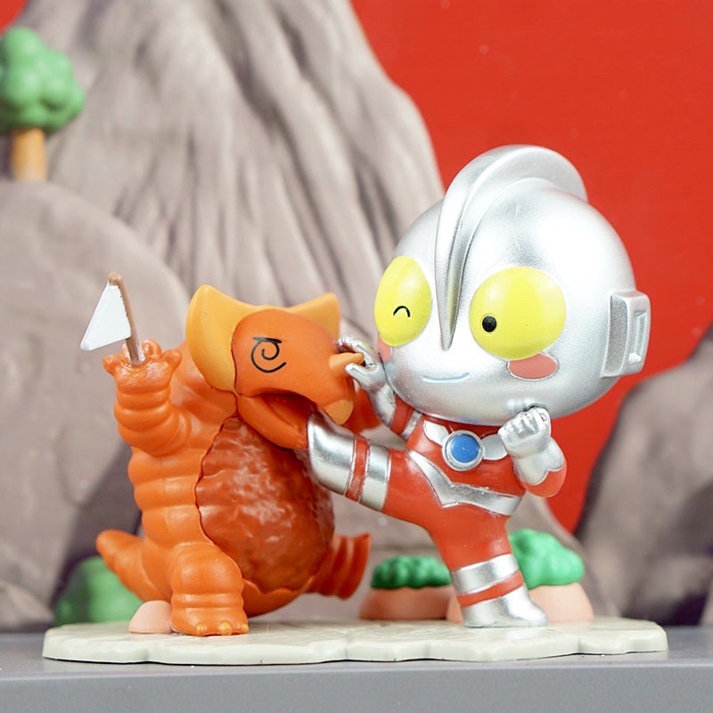 Ultraman - Ultra Battle Armor Q Version Terman Scene by Jin Jiang Toys (Set of 6+2secret)