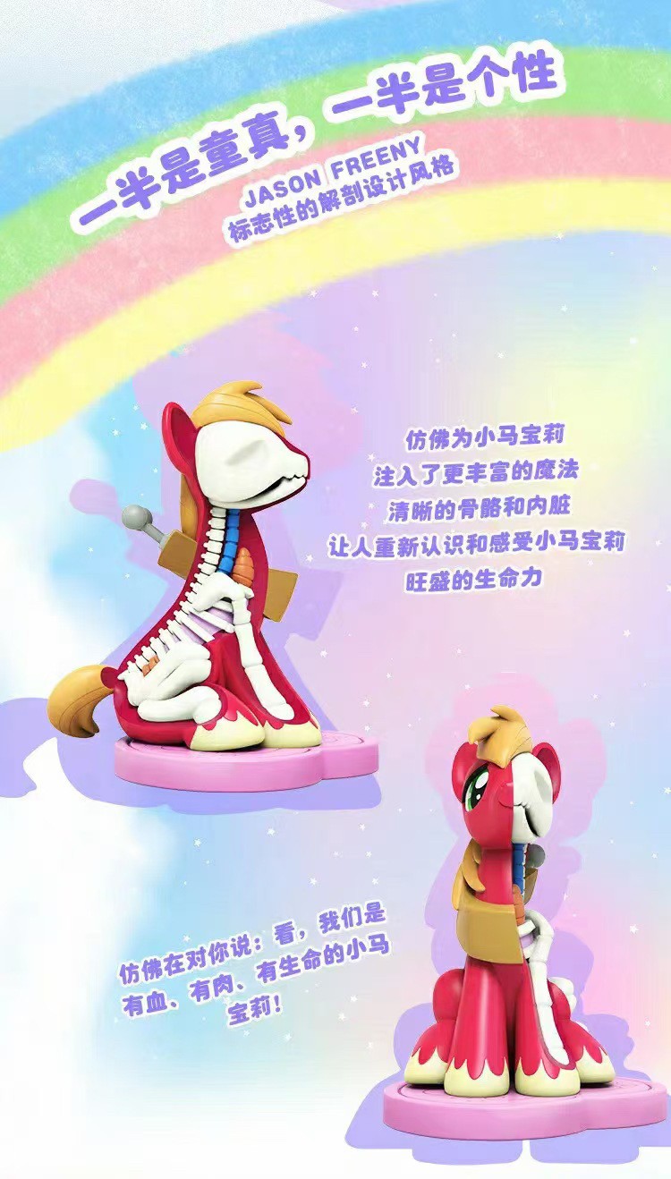 Blind Box - Freeny's Hidden Dissectibles: My Little Pony (Series 2) by Mighty Jaxx (set of 6+3secrets)