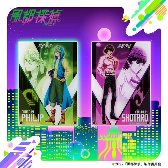 PRE-ORDER : Futo Detectives Transcription Illustration Acrylic Board (2 types in total)