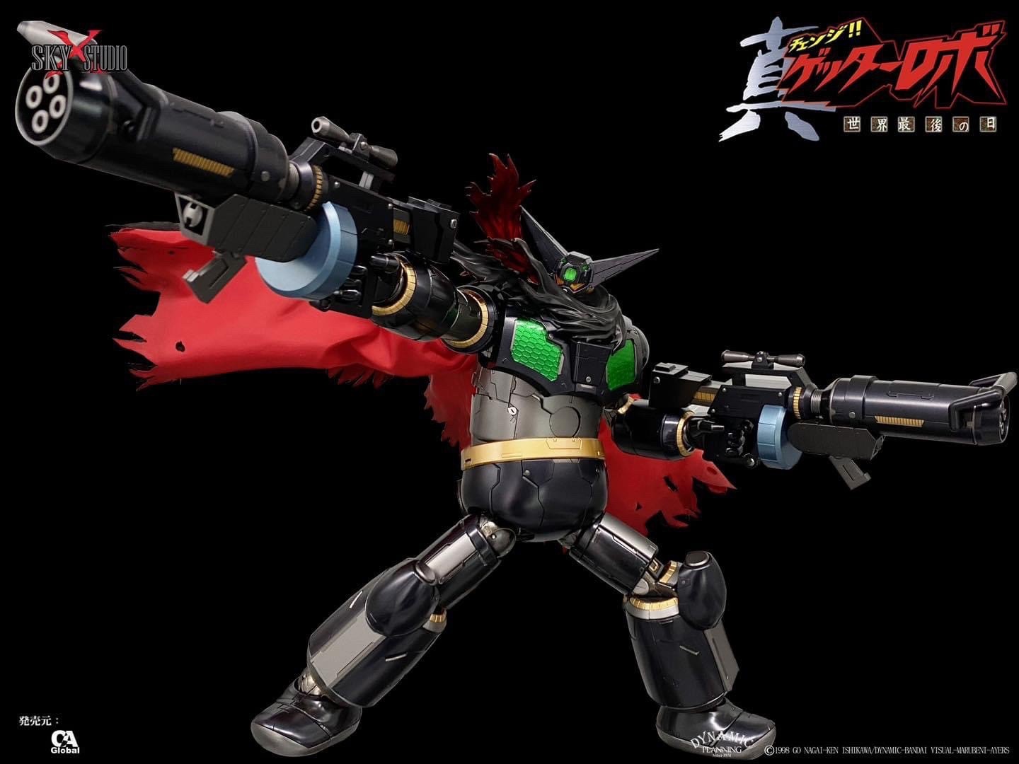 SXD-06 "Getter Robot: The Last Day" Black Getter by Sky X Studio