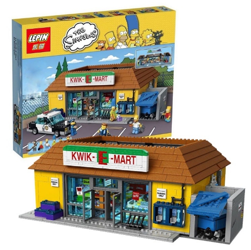 Lepin 16004 The Simpsons Kwik-E-Mart 2220pcs