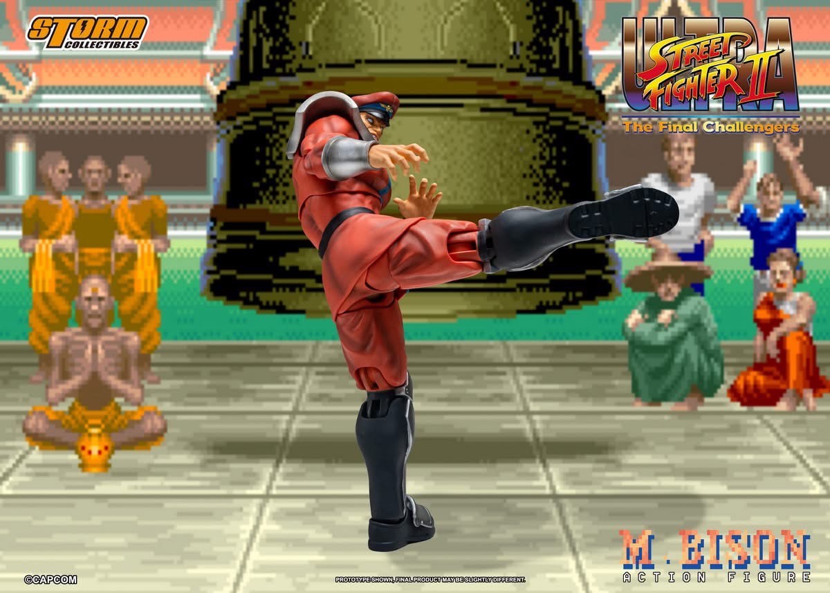 Pre-order : Ultra Street Fighter II: The Final Challengers M. Bison by Storm Collectibles