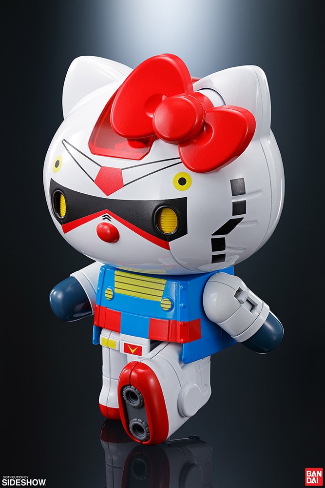 CHOGOKIN RX-78-2 Gundam x Hello Kitty by Bandai
