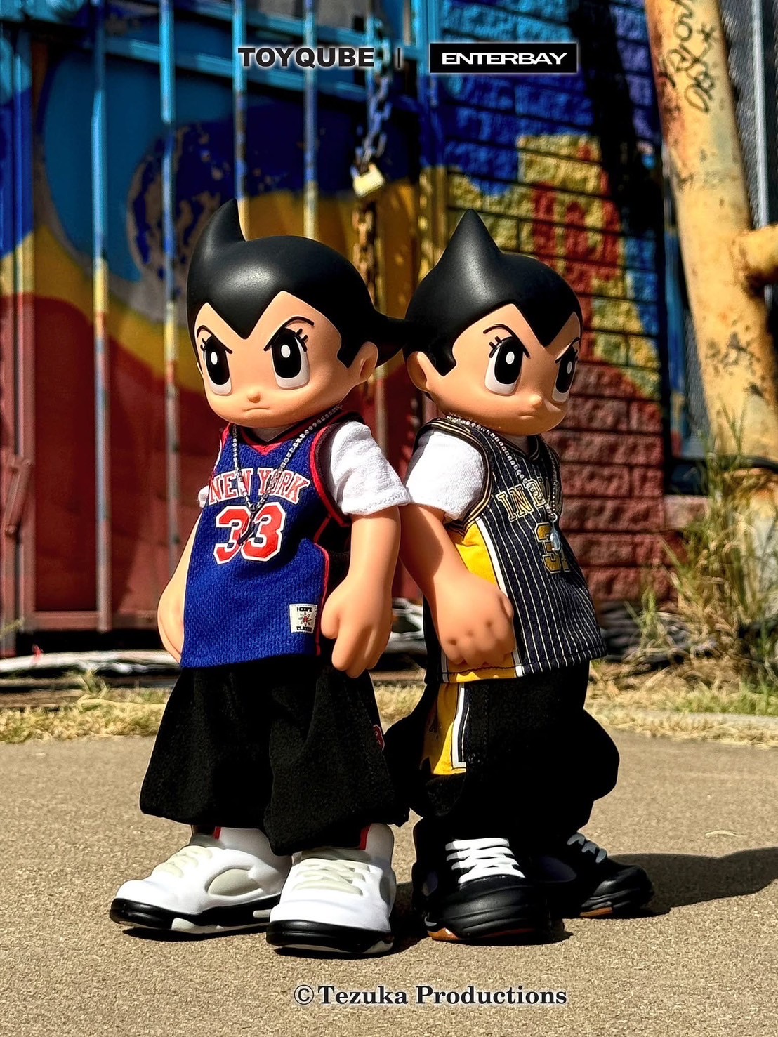 Pre-order : Astro Boy Golden Era 90S New York Edition 33 / Indiana Edition 31 by TOYQUBE X ENTERBAY
