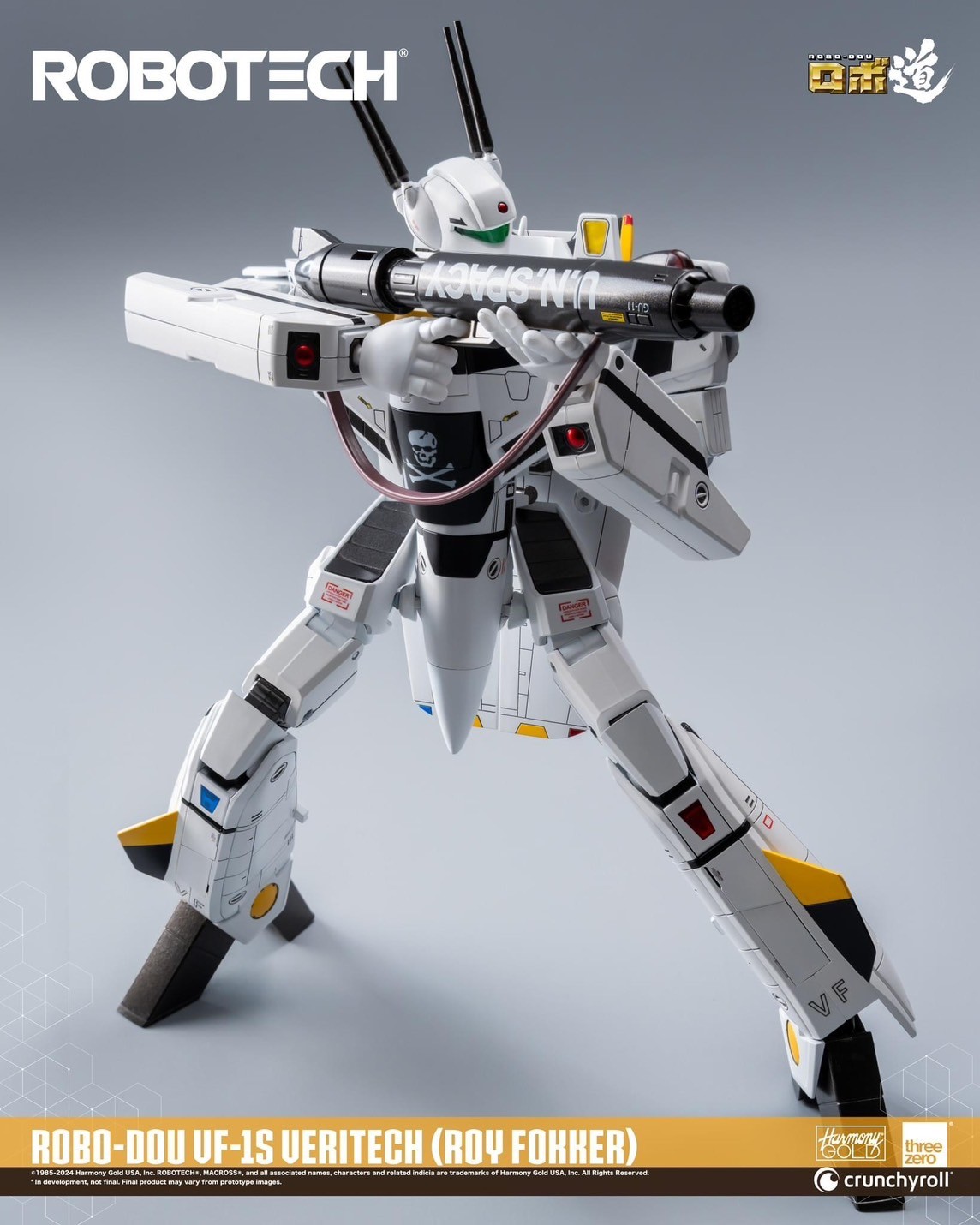 Pre-order : Robotech ROBO-DOU ROBOTECH VF‐1S Veritech (Roy Fokker) by Threezero