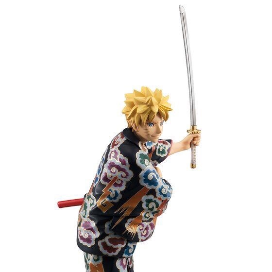 PRE-ORDER : G.E.M. SERIES NARUTO SHIPPUDEN UZIMAKI NARUTO& UCHIHA SASUKE KABUKI EDITION SET PVC FIGURE