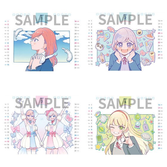 PRE-ORDER : Love Live! Superstar !! Desktop Calendar 2022