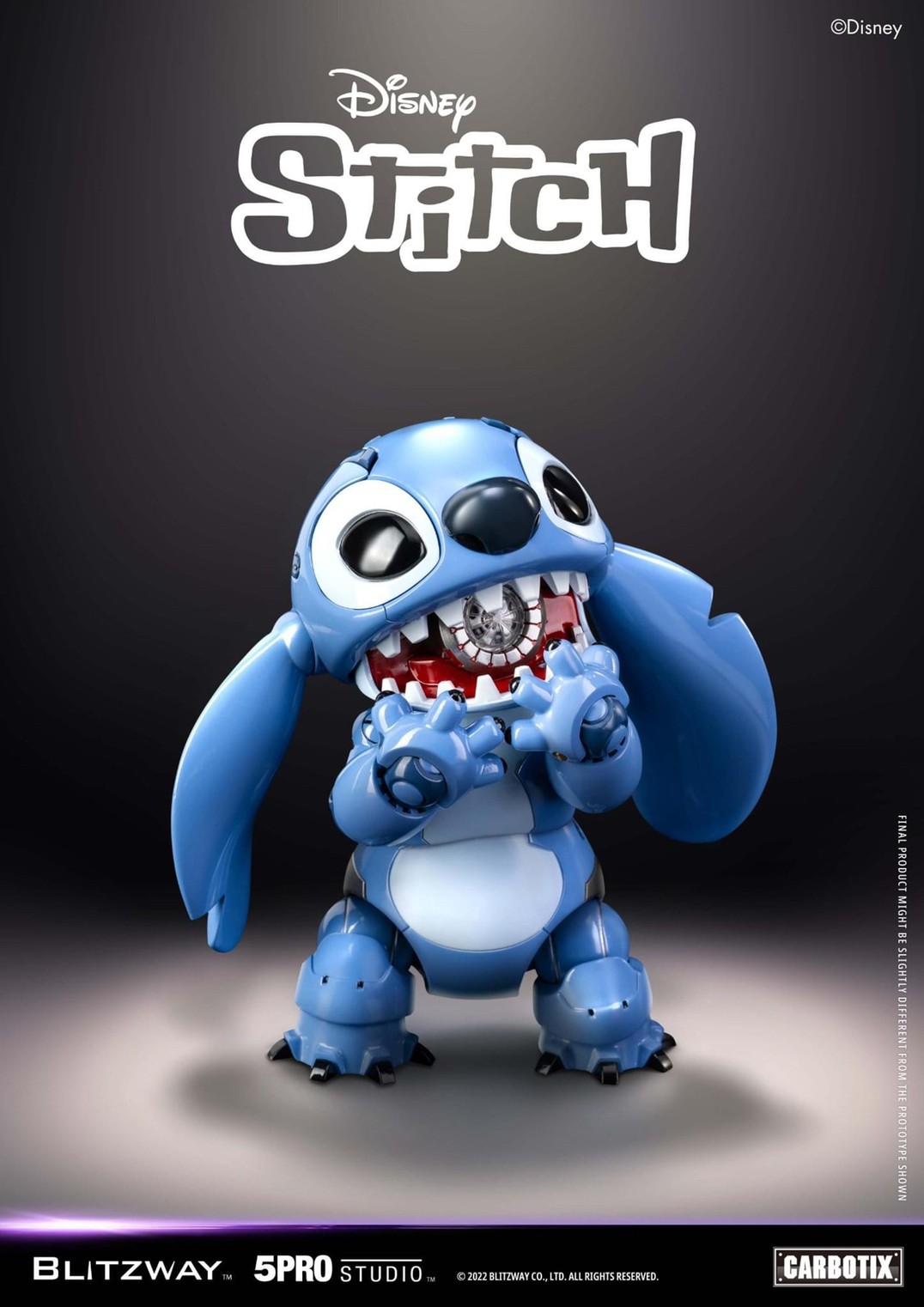 CARBOTIX Disney Characters Series Mickey Mouse / Donald Duck / Stitch by Blitzway x 5Pro Studio