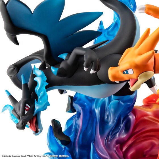 PRE-ORDER : G.E.M.EX Series Pokémon Mega Charizard X & Mega Charizard Y [Includes Special Mini Clear File]