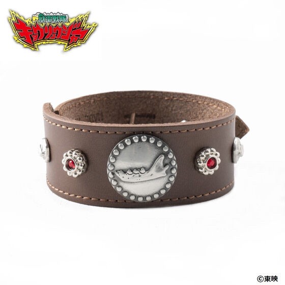 PRE-ORDER : Zyuden Sentai Kyoryuger Kyoryu Red Daigo Leather Bracelet