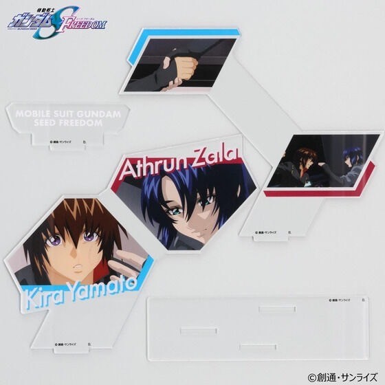 PRE-ORDER : Mobile Suit Gundam SEED FREEDOM Scene Acrylic Stand Kira Yamato & Athrun Zala