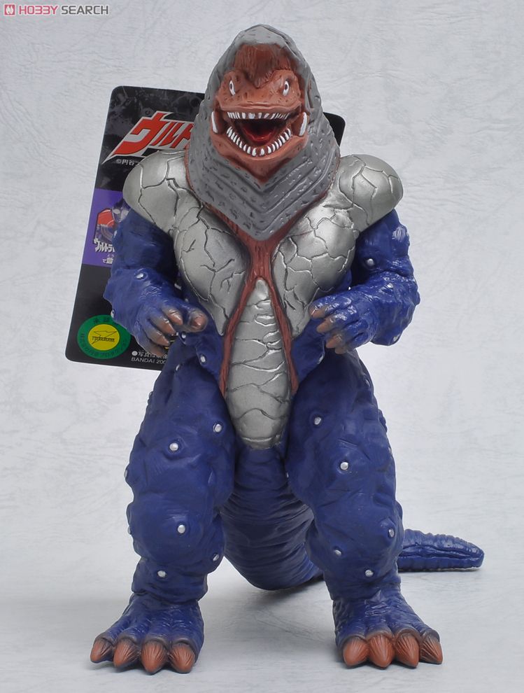Ultra Monster Series - Ultraman Tiga No.03 Golza (peach face, white dots) 7” by Bandai