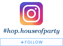 IG : #hop.houseofparty ร้าน House Of Party