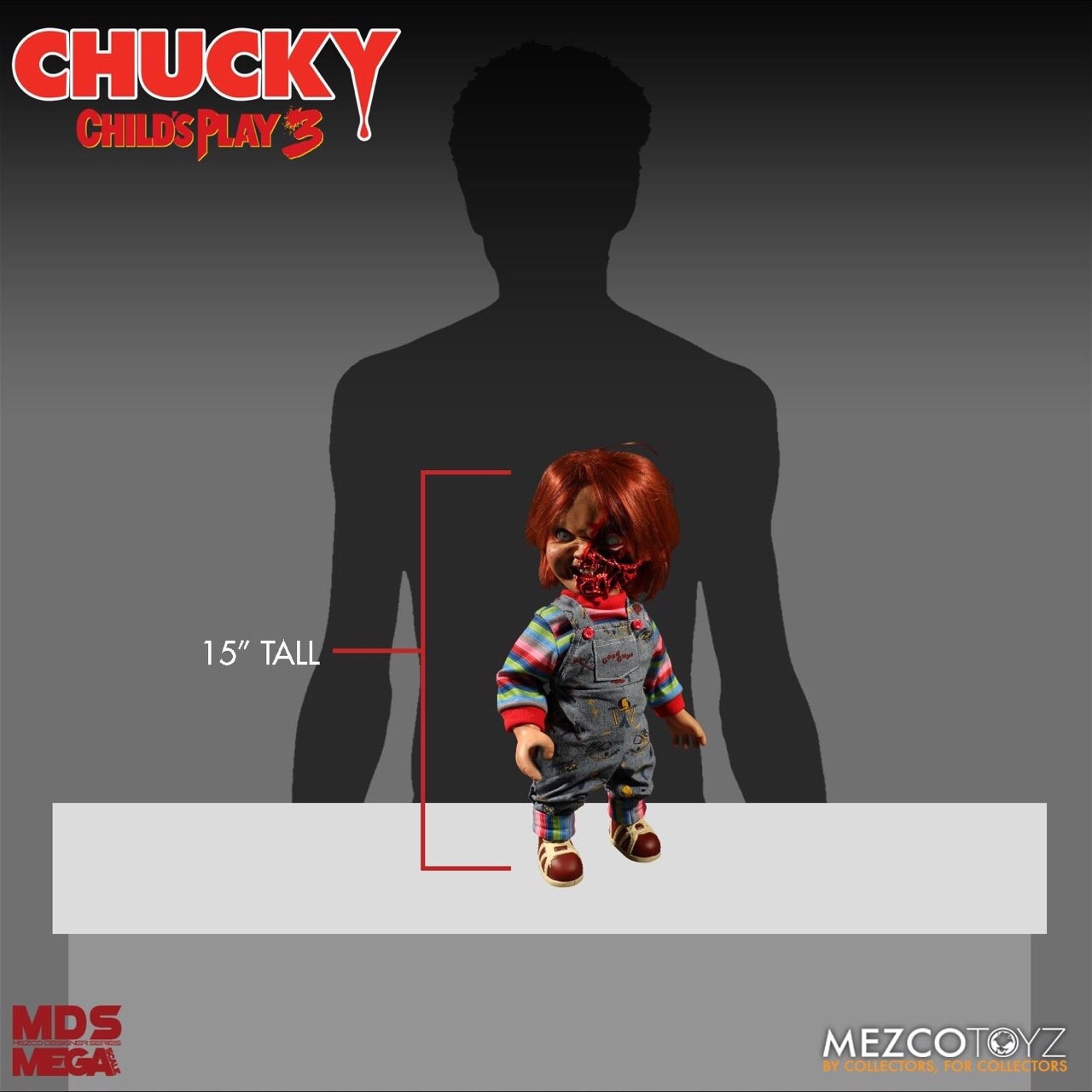 Pre-order : Child's Play 3: Talking Chucky Pizza Face by Mezco Toyz (Re-issue)