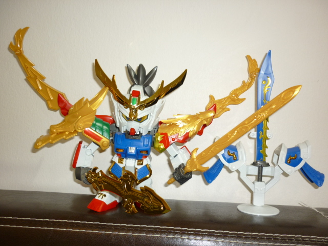 SD Brave Battle Warriors 021 Shin Goka Ryuso Ryubi Gundam by Bandai